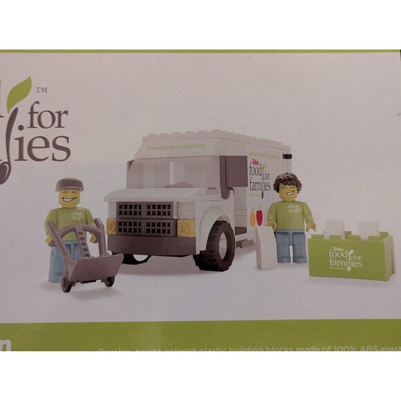 Raleys Food For Families Delivery Van Building Block Set 210+ Piece Kit For Age - Picture 3 of 6